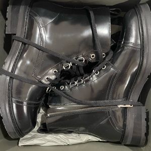Patent Allsaints boots size 10
